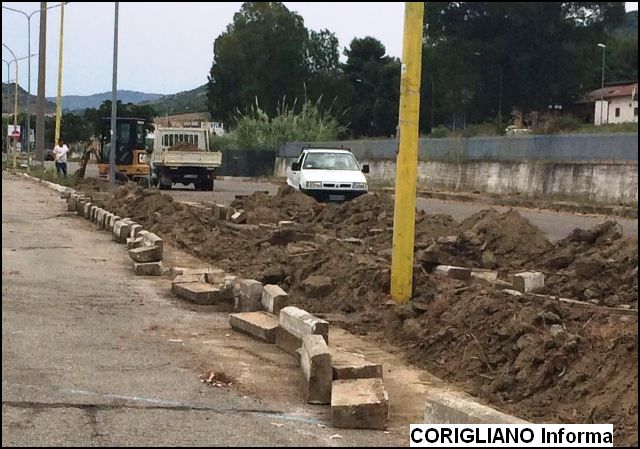 Mandatoriccio - Decoro urbano, diversi lavori in localit le ginestre