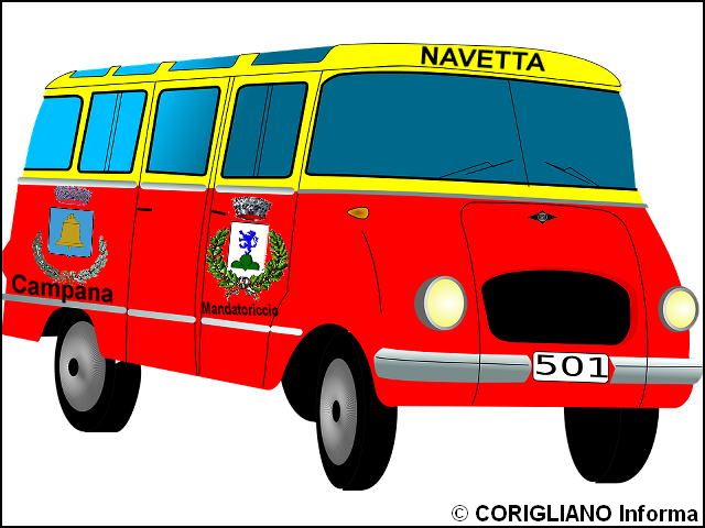 Campana-Mandatoriccio, attivato il servizio navetta