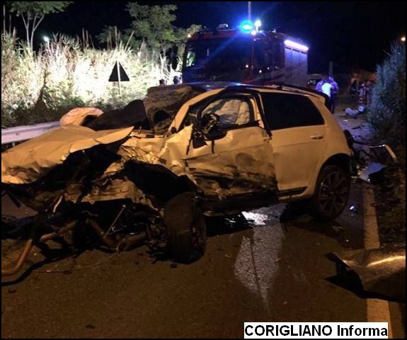 Incidente mortale sulla S.S. 106 nei pressi di Calopezzati