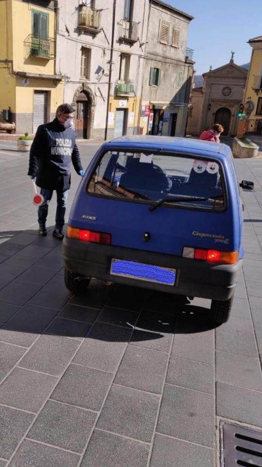 Fagnano: Mancano gli uomini ed  direttamente il sindaco a fare controlli per il rispetto dellemergenza Covid 19