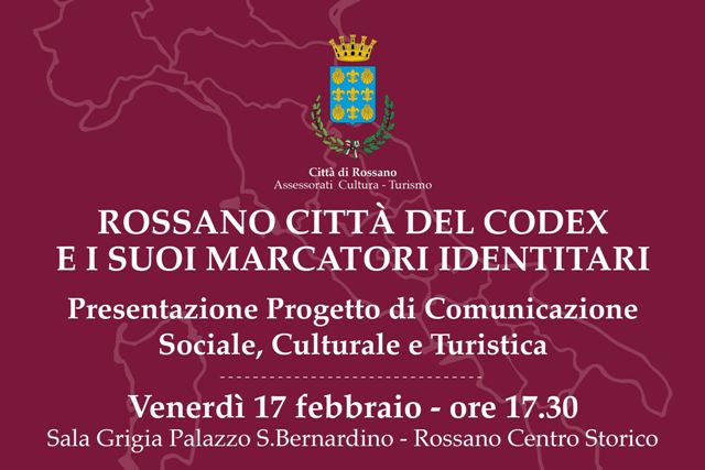 Rossano - Individuare e rafforzare i marcatori identitari