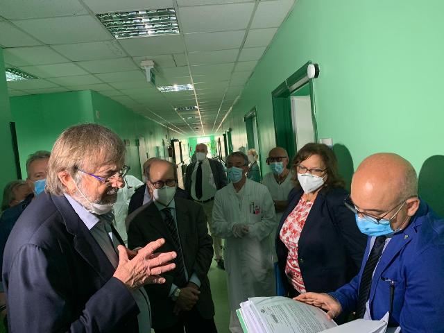 Trebisacce: Il Commissario Asp di Cosenza Zuccatelli in visita allospedale  Chidichimo