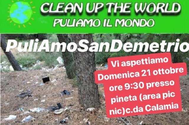 Puliamo il Mondo anche a San Demetrio!