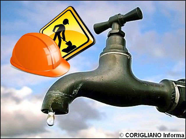 Rossano - Luned 11 mancher acqua per lavori Enel