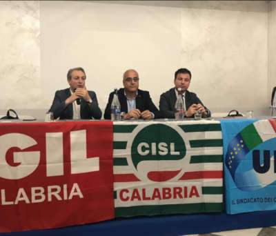 Emergenza sanitaria: Cgil, Cisl e Uil regionali scrivono ai sindaci calabresi