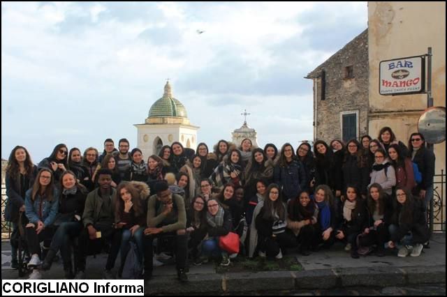 Rossano - Studenti francesi in visita nella citta del Codex