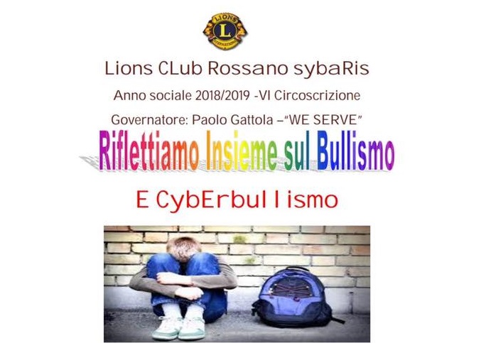 Rossano. Stasera interessante incontro-dibattito sul Bullismo e il Cyberbullismo