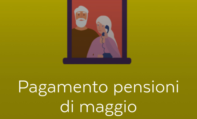 Pagamento pensioni maggio 2020 a partire dal 27 aprile