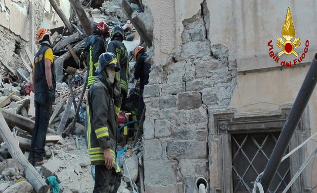 Terremoto, Rossano esprime solidariet