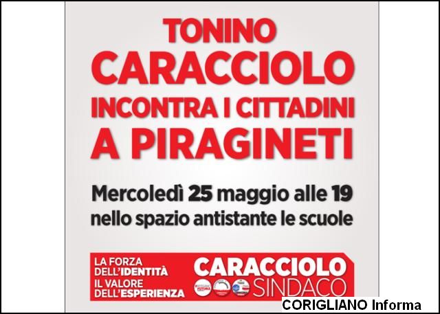 ROSSANO - ATTUEREMO LA FUSIONE PRIMA DEL REFERENDUM